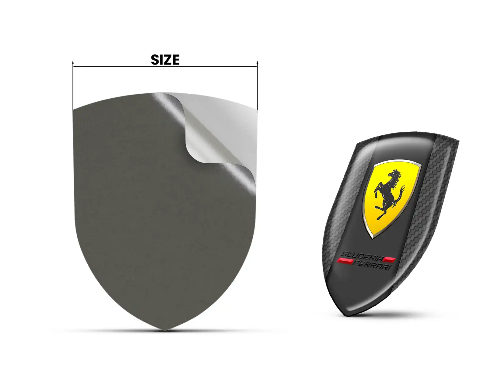 Ferrari Custom Windshield Stickers Limited Customizable Modern